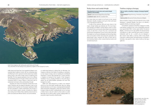 Sample spread from The Breeding Birds of North Wales