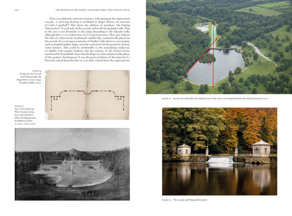 Sample spread from The Wonder of the North: Fountains Abbey and Studley Royal