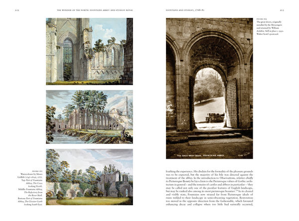 Sample spread from The Wonder of the North: Fountains Abbey and Studley Royal