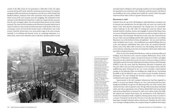 Sample spread from Manchester: Making the Modern City