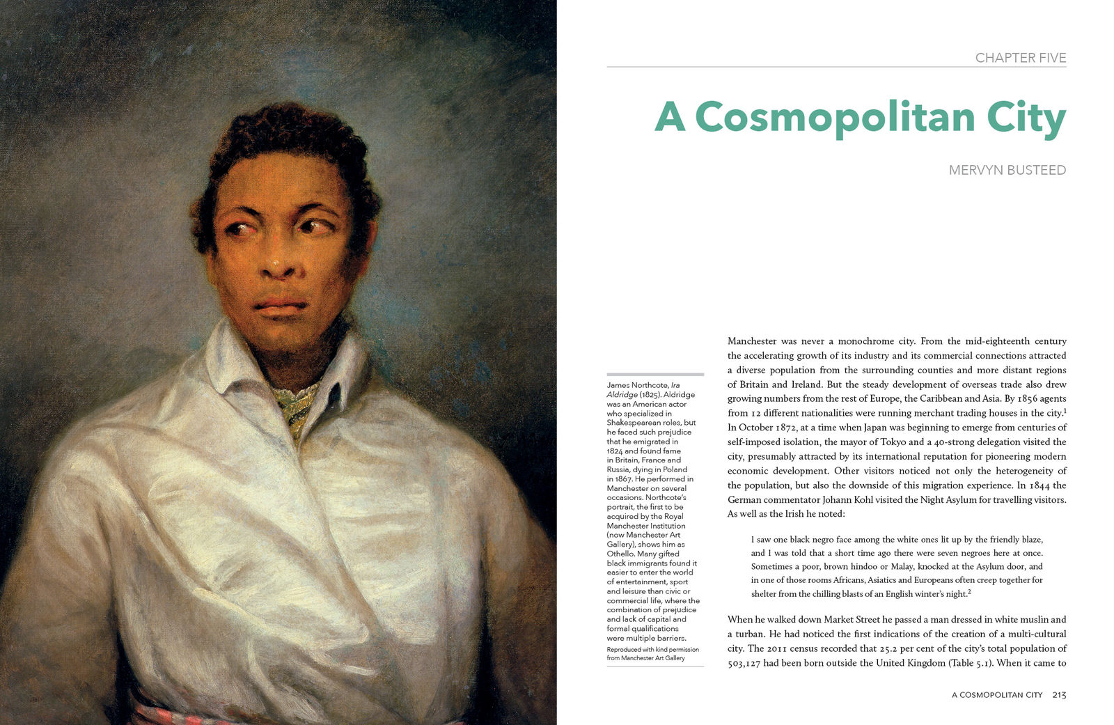 Sample spread from Manchester: Making the Modern City