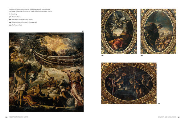 Sample spread from Eve’s Apple to the Last Supper: Picturing Food in the Bible