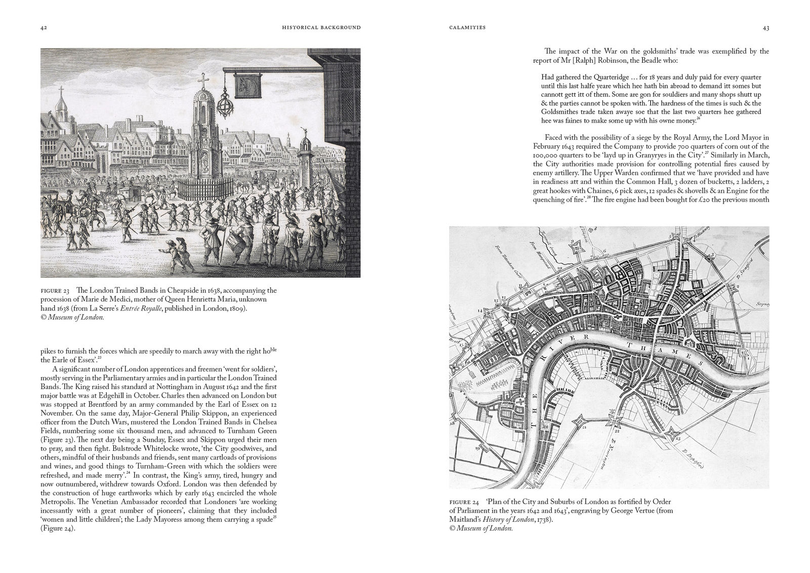 Sample spread from Silversmiths in Elizabethan and Stuart London: Their Lives and Their Marks