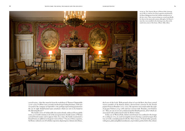 Sample spread from Weston Park: The House, the Families and the Influence